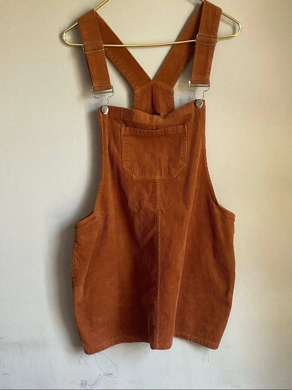 Rue21 | Dresses | Rue2 Corduroy Jumper Dress In Rust | Poshmark